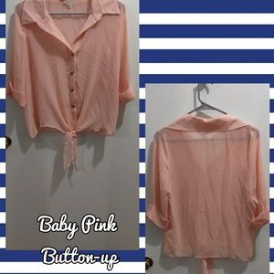 Body Central Button Front Top